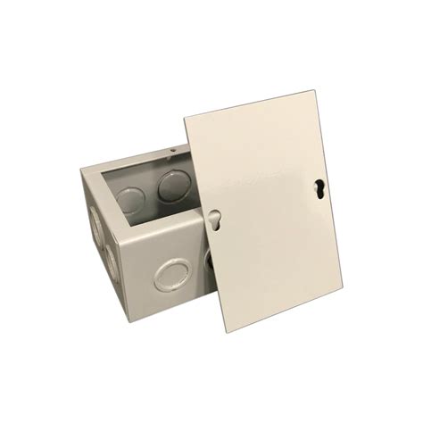 junction box cover with knockouts|junction box blank cover.